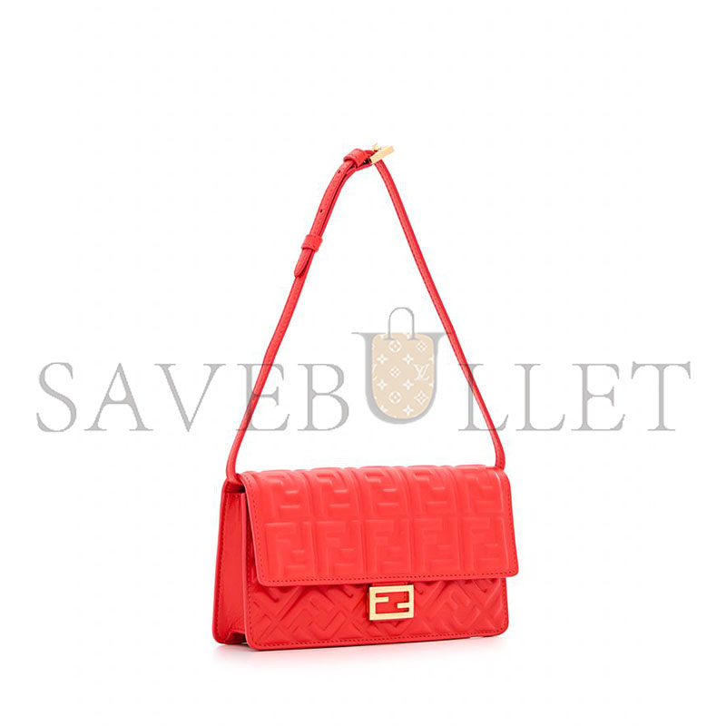 F**di wallet on chain baguette 8m0498aajdf1npy (21*11.5*5cm)